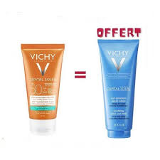 VICHY PROMO ECRAN TOUCHER SEC TEINTE +LAIT APAISANT 100ML